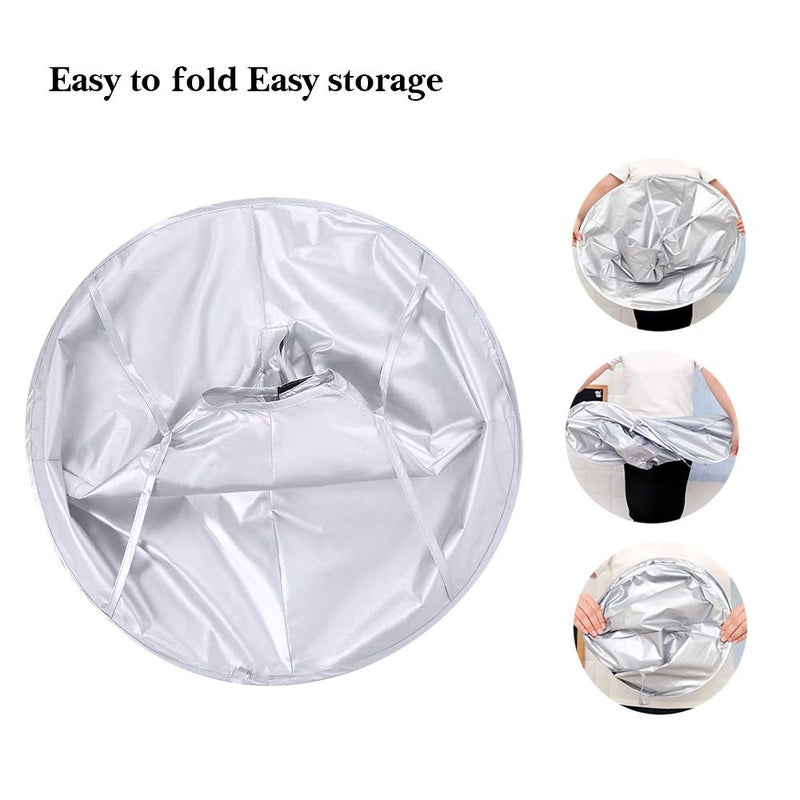 SZHSTC Professional Hair Cutting Cape Foldable Hair Cutting Cloak Umbrella for Salon Barber Adult Special Hair Styling Accessory - Image 3
